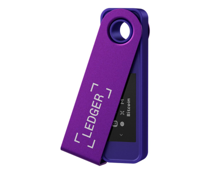 Portfel kryptowalut Ledger Nano S Plus amethyst purple LEDGERSPLUSAP